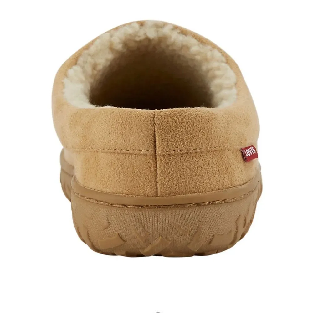 Levi's® Harbin Men's MEDIUM SIZE 8/9 Slippers - WHEAT COLOR